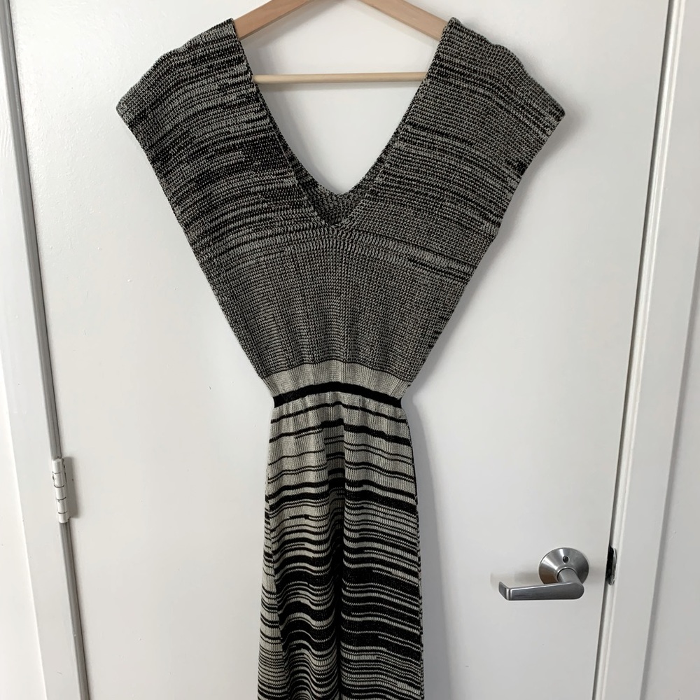 S Krelwear black/tan dress, 100% hemp